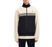 Ellesse Mens Track Top Jacket Mondavio Black Beige Retro 80s Medium
