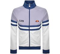 Ellesse Mens Track Top Medium Jacket Rimini Lavender Off White Full Zip Retro