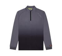 ellesse Men's Tutona 1/2 Zip Top Long Sleeve, Grey, Medium