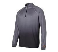 Ellesse Tutona 1/2 Zip Top Long Sleeve T-Shirt, Grey, S for Men, Grey, S
