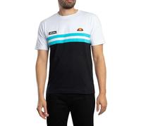 Ellesse Men's Venire T-Shirt, White/Aqua, XXL