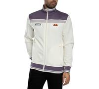 Ellesse Men's Vignola Track Jacket, Off White/Lilac, M