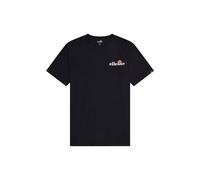 ellesse Men's Voodoo Short Sleeve T-Shirt, Classic Logo Cotton Tee, Black
