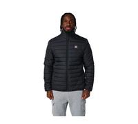 Ellesse Padded Jacket Black Red - No Hood UK L