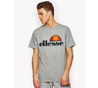 ellesse Prado Men's T-Shirt, mens, T-Shirt - Grey (Athletic Grey) - Small