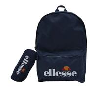 Ellesse Ralfa Logo 19.5L Backpack & Pencil Case - Navy - One Size - Navy - 100% Mixed