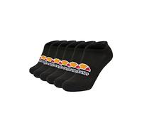 ellesse Reban Trainer Liner Black 6 Pack UK Size 12-14