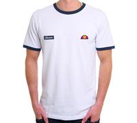 Ellesse Retro T Shirt White / Navy