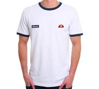Ellesse Retro T Shirt White / Navy