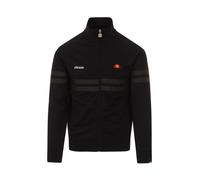 Ellesse Rimini 0892 Classic Contrast Colour Block Stripe Track Top - Black/Black