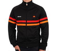Ellesse Rimini Track Top Black Red Orange
