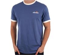 Ellesse Meduno 0164 Retro Classic Logo Ringer Half Sleeve T-Shirt