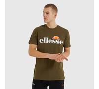 Ellesse SL Prado T-Shirt for Men - Khaki, Classic Fit, 100% Cotton, Retro Logo