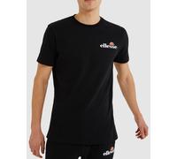 ellesse T-Shirt Voodoo Crew Neck Plain Tee Retro Sports Top Casual Black