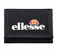 Ellesse Unisex Clarino Wallet, Logo Front, Fastening, with Inner Compartments, black, 8x13x2 cm, Casual