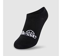 ellesse Unisex Frimo 3 Pack No Show Socks, Black, 9-11.5 UK
