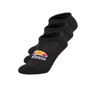 Ellesse Unisex Sneaker Socks, 3 Pairs - Rebi, Trainer Liner, Sport, Logo
