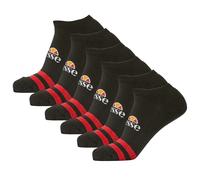 Ellesse Unisex Sneaker Socks MELNA, 6 Pairs - Trainer Liner, Sport, Logo Schw...