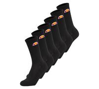 Ellesse Unisex Socks, 6 Pairs - Tamuna, Crew Socks, Logo