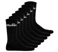 Ellesse Unisex Sports Socks 7 Pairs - Trego Sport Sock, Crew Socks, Tennis, Ribbed Cuffs, Logo