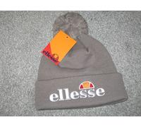 ELLESSE Velly Bobble Beanie Hat Grey