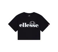 Ellesse Womens Cropped T-Shirt Silo Tee Black