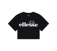 Ellesse Womens Cropped T-Shirt Silo Tee Black