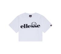 Ellesse Womens Cropped T-Shirt Silo Tee White