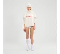 Ellesse Women's Fascuno Knitted Sweatshirt in Off-White | Size: 8 Ellesse Off-White 8