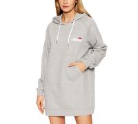 Ellesse Womens Honey Long Pullover Sweatshirt Hooded Hoody Hoodie Dress