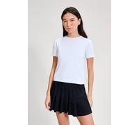 Ellesse Women's La Bella SS Fitted T-shirt in White | Size: Large Ellesse White L