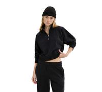 Ellesse Womens/Ladies Carrera Quarter Zip Sweatshirt (Black) - Size 8 UK