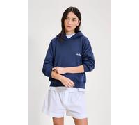 Ellesse Women's Liscia OH Hoodie in Dark Blue | Size: 10 Ellesse Dark Blue 10