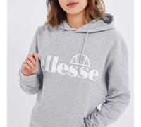 Ellesse Women's Lyara OH Hoody in Mid Grey | Size: 8 Ellesse Mid Grey 8