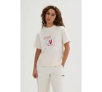 Ellesse Women's Rendere Tee in Off-White | Size: 10 Ellesse Off-White 10