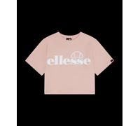 Ellesse Women's Silo Cropped T-Shirt in Light Pink | Size: 6 Ellesse Light Pink 6