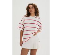 Ellesse Women's Statte T-shirt in Off-White | Size: 8 Ellesse Off-White 8