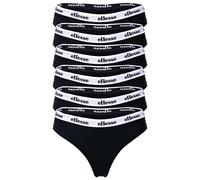 Ellesse Women's Strings, 6 Pack - HILLAR, Underwear, Cotton Stretch, Logo...
