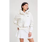 Ellesse Women's The Umpire Jacket in Off-White | Size: 10 Ellesse Off-White 10