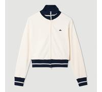 Ellesse Womens Track Jacket Sanita Track Top Off White