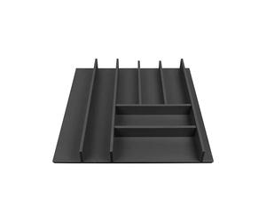 Elletipi Wood line PLA O50060 Cutlery Tray for Drawer in MDF Melamine Grey Orion modulo60.