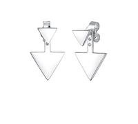 Elli 925 Sterling Silver Ear Studs Triangle Geo Look Basic 0309450516