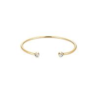Elli Bracelet Elegant Geo Crystals 925 Sterling Silver Gold Plated