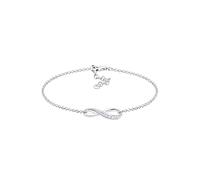 Elli Bracelet Women Infinity Symbol with Cubic Zirconia Crystals in 925 Sterling Silver