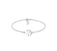 Elli Bracelet Women Shamrock Lucky Charm Basic in 925 Sterling Silver