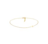 Elli by Julie & Grace Sterling Silver Choker Cross Basic Trend Blogger Pendant Necklace, 925 Sterling Silver Necklace for Women, Silver Chains for Women, Length 14.16“ inch, Jewelry for Women
