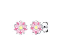 Elli Children's 925 Sterling Silver Floral Nature Filigran Earrings