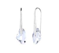 Elli Earrings Women Pendants Drop Noble Trend with Crystals in 925 Sterling Silver Gold Plated