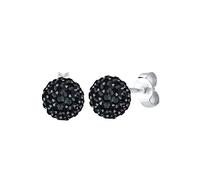 Elli Earrings 925 Sterling Silver Crystal Ball