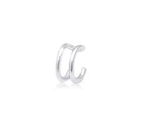 Elli Earrings Ear cuff Clamp Single Geo Basic Minimal 925 Sterling Silver
